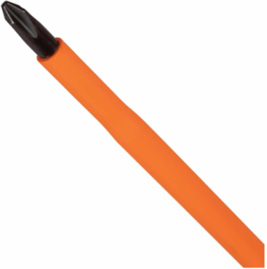Insulated Screwdriver #2 Phillips Tip 6 Inch Round Shank, 1000V Rated