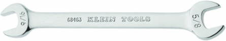Open-End Wrench 15/16 Inch & 1 Inch Ends, Forged Alloy Steel, Nickel Chrome-Plated