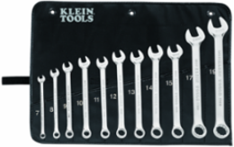 Metric Combination Wrench Set, 11-Piece - Forged Alloy Steel, Corrosion Resistant