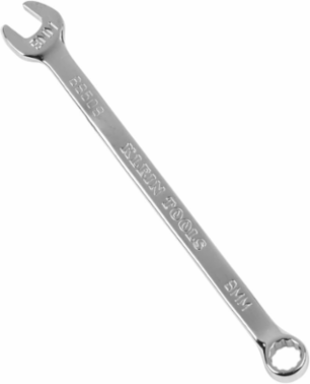 Metric Combination Wrench, 8 mm, 5.375 Inch Length, Corrosion Resistant