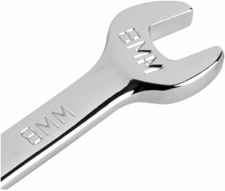 Metric Combination Wrench, 8 mm, 5.375 Inch Length, Corrosion Resistant