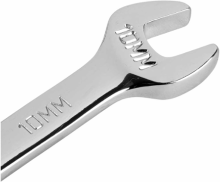 Metric Combination Wrench 10 mm, 6.5 Inch Length, Corrosion Resistant