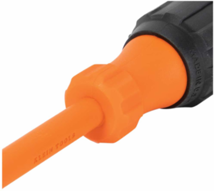 Insulated Screwdriver #1 Phillips 6 Inch Round Shank, 1000V Rated