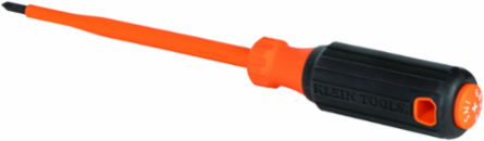 Insulated Screwdriver #1 Phillips 6 Inch Round Shank, 1000V Rated
