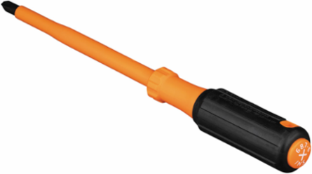 Insulated Screwdriver #3 Phillips Tip 6 Inch Shank, Meets ASTM F1505 Standards