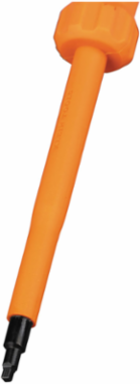 Insulated Screwdriver #1 Square Tip 4 Inch Shank, 1000V Rated