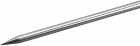 K-Type Temperature Probe, -58 to 1112°F, 5' Length, Stainless Steel
