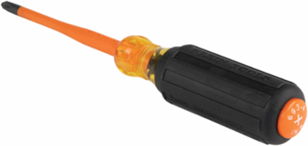 Slim-Tip Insulated Screwdriver, #2 Phillips, 4 Inch Shank, 1000V Rated