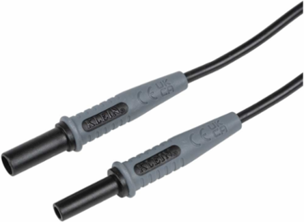 20-Foot Lead Adapter with Banana Plug, PVC Material, CAT III 1000V Safety Rating