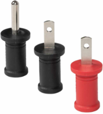 Alligator Clips & Outlet Tabs for ET450 Test Kit, 3-1/4 Inch Clips, 5-Piece Set