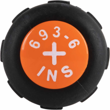 Slim-Tip 1000V Insulated Screwdriver #2 Phillips 6 Inch with Cushion-Grip Handles