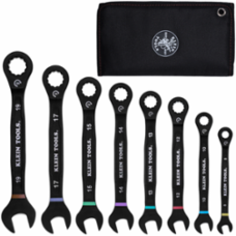 Ratcheting Combination Wrench Set, Metric, 8-Piece