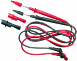 Replacement Test Lead Set 41 Inch with Removable Alligator Clips, PVC Material