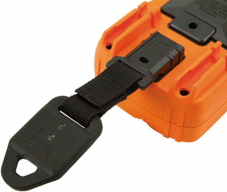Rare-Earth Magnetic Hanger with Strap, 5-1/2 Inch Depth, Durable Nylon Construction