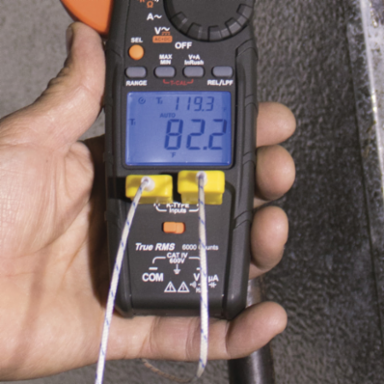 Replacement K-Type Thermocouple, 40 Inch Length, Measures 32 to 482°F