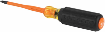 Slim-Tip 1000V Insulated Screwdriver #2 Square 4 Inch Round Shank