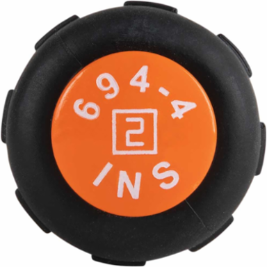 Slim-Tip 1000V Insulated Screwdriver #2 Square 4 Inch Round Shank