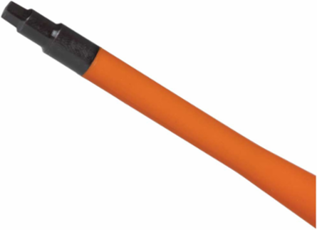 Slim-Tip 1000V Insulated Screwdriver #2 Square 4 Inch Round Shank