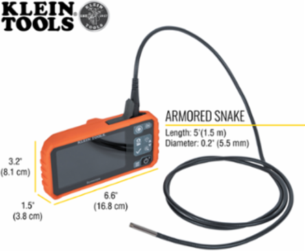 Plumber's Borescope Replacement Camera