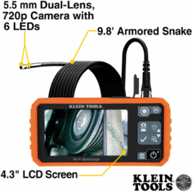 Pro Borescope Replacement Camera