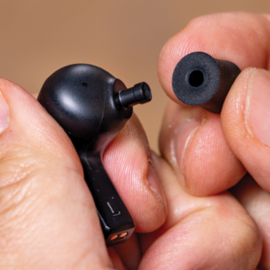 Replacement Earbud Tips for AESEB2, Memory-Foam & Silicone, Sizes S/M/L, NRR 25dB