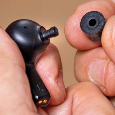 Replacement Earbud Tips for AESEB1S, NRR 26dB, Memory-Foam & Silicone, Sizes S/M/L