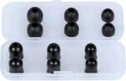 Replacement Earbud Tips for AESEB1S, NRR 26dB, Memory-Foam & Silicone, Sizes S/M/L
