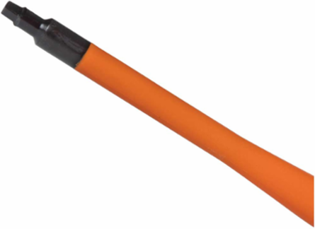 Slim-Tip 1000V Insulated Screwdriver #1 Square 4 Inch Shank for Energized Sources