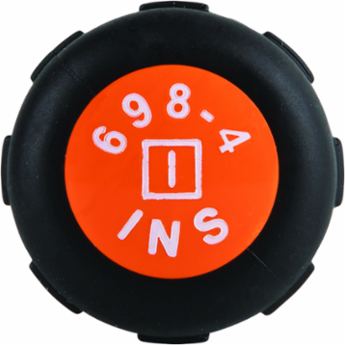 Slim-Tip 1000V Insulated Screwdriver #1 Square 4 Inch Shank for Energized Sources
