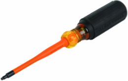 Slim-Tip 1000V Insulated Screwdriver #1 Square 4 Inch Shank for Energized Sources