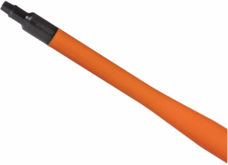 Slim-Tip Insulated Screwdriver #1 Square 6 Inch Shank, 1000V Rated, Rubber Handle