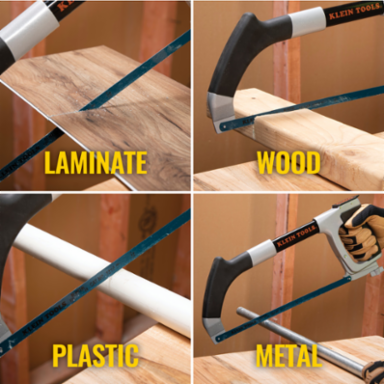High-Tension Hacksaw with 12 Inch Blade, 30,000 PSI Adjustable Tension