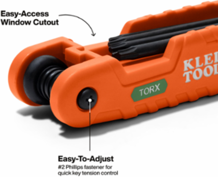 Pro Folding Hex Key Set, 10-Key, TORX® Sizes