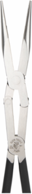 Pliers, Long Reach Needle Nose Pliers, Straight Nose, 13-Inch