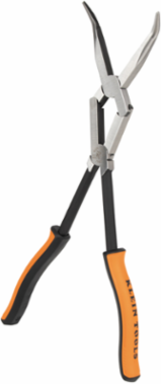 Pliers, Long Reach Needle Nose Pliers, Bent Nose, 13-Inch