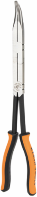 Pliers, Long Reach Needle Nose Pliers, Bent Nose, 13-Inch
