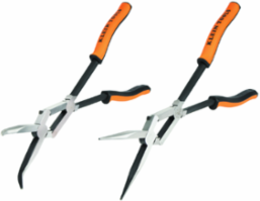 Long Reach Needle Nose and Bent Nose Pliers Set, 13-Inch, 2-Piece