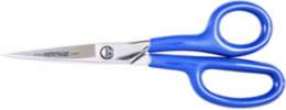 Curved Carpet Napping Shear, 7-7/8 Inch, Nickel Plated Carbon Steel, Bent Handle