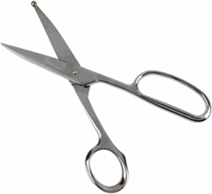 Heavy Duty Poultry Venting Shears, 9-1/8 Inch, Carbon Steel, Nickel Plated