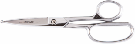 Heavy Duty Poultry Venting Shears, 9-1/8 Inch, Carbon Steel, Nickel Plated