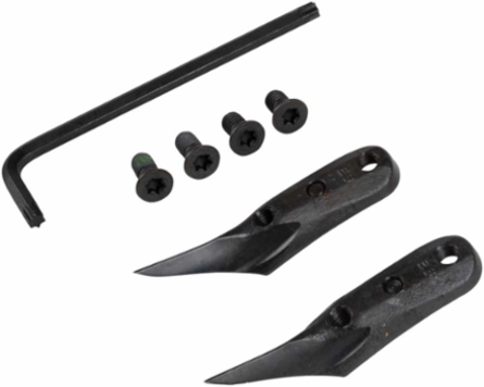 Replacement Pole Climbing Gaffs, 1-1/2 Inch, Sold in Pairs