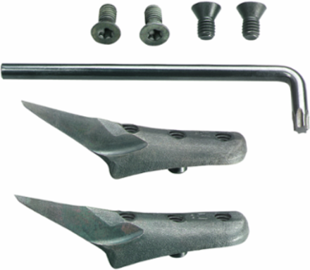 Replacement Pole Climbing Gaffs, 1-1/2 Inch, Sold in Pairs
