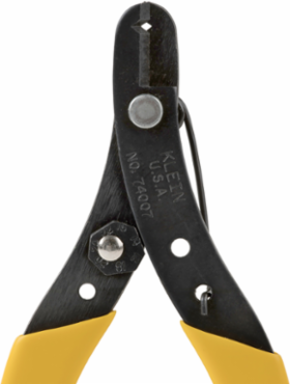 Adjustable Wire Stripper and Cutter for 12-24 AWG Solid/Stranded Wire, 5.125 Inch Length