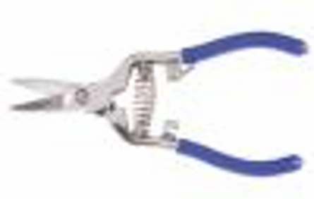 Spring Action Snip 6-3/4 Inch Serrated Blade, Comfortable Cushion-Grip Handles