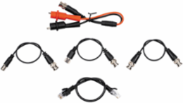 TDR Cable Length Meter Replacement Lead Kit, 5 Types of Coaxial Leads