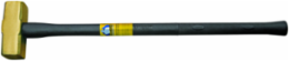 Brass Sledge Hammer with Rubber Handle, 7-Pound Head, 32 Inch Length