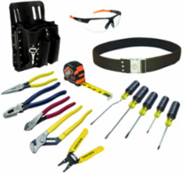 14-Piece Electrician's Tool Set - Includes Pliers, Screwdrivers, Wire Stripper, 9.6 lbs