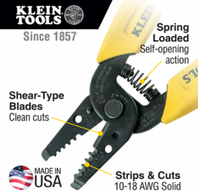 28-Piece Tool Kit with Pliers, Screwdrivers, & Wire Stripper/Cutter