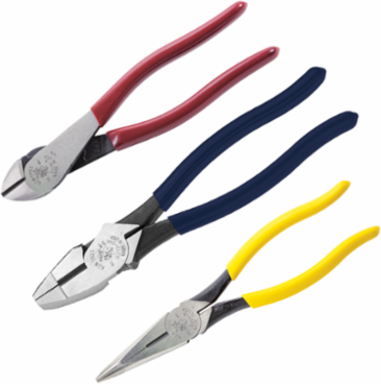 28-Piece Tool Kit with Pliers, Screwdrivers, & Wire Stripper/Cutter