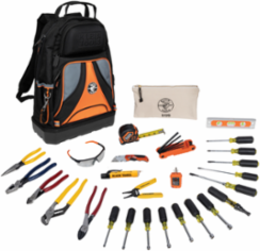 28-Piece Tool Kit with Pliers, Screwdrivers, & Wire Stripper/Cutter